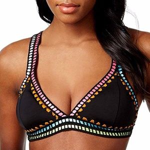 Triangle Bikini Top XL $48 Retail (7MBJB80M)